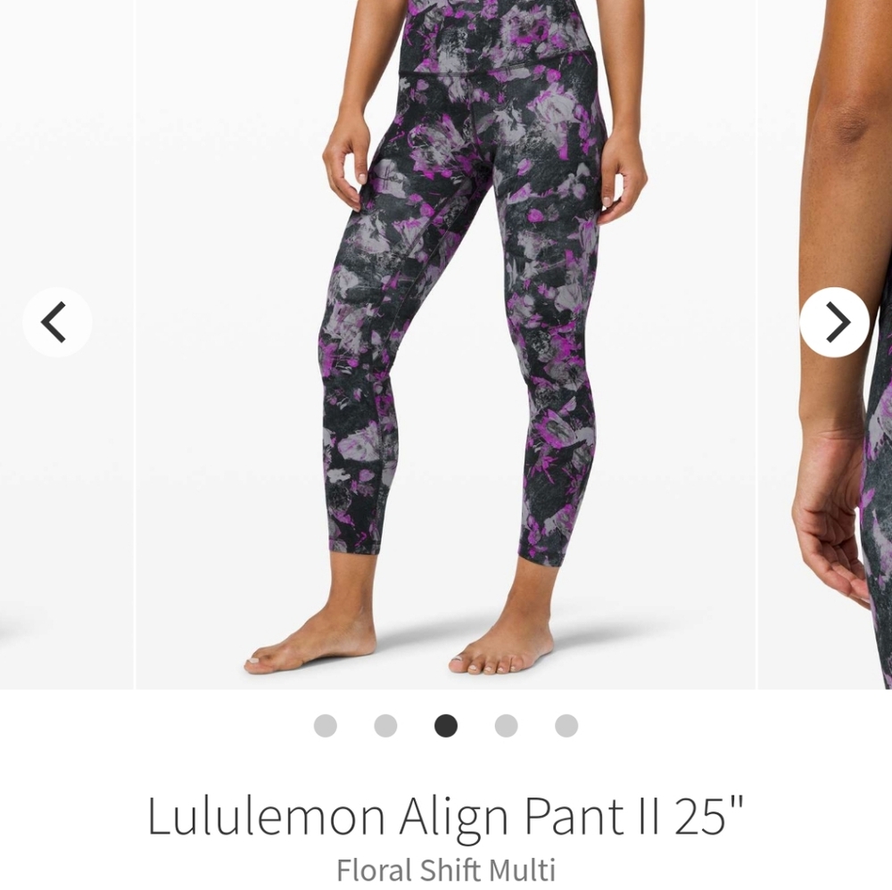 Flawed Lululemon align leggings 25"
